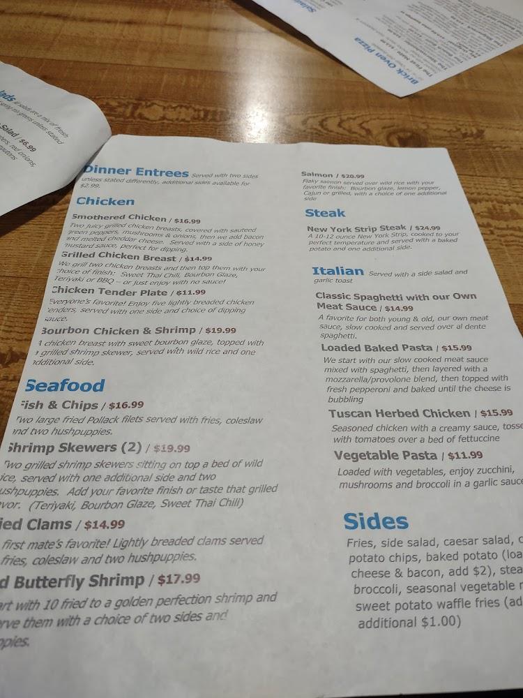The Lost Anchor Menu image 2